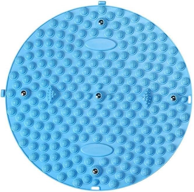 Acupressure Foot Massage Pad Thick Round Foot Mat for Pain Relief Acupressure Mat for Feet Relaxation Pressure Point Pad for Foot Pain Relief Home Gym