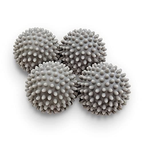 Dryer Balls 4 Pack NonToxic Reusable Dryer Balls Gray