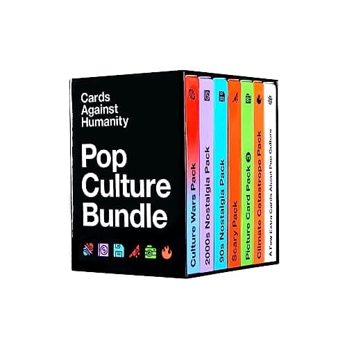 Cards Against Humanity Pop Culture Bundle 6 Popular Themed Packs 10 AllNew Cards