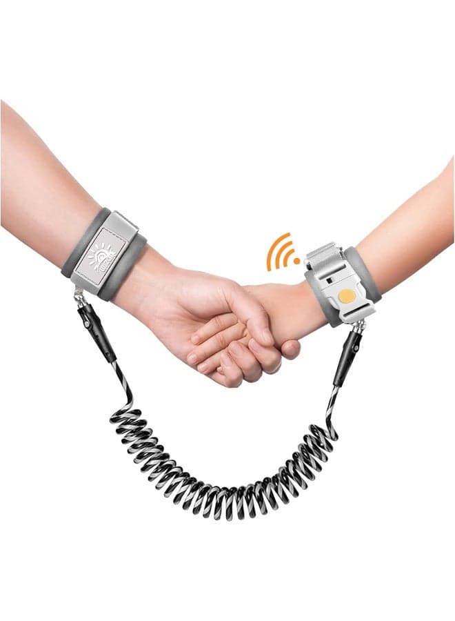 WSZCML Anti Lost Wrist Link with Induction Lock-Toddler Harness Walking Leash-Safety Baby Child Walking Wristband Leash-Upgrade with Reflective(6.5ft) - for Boys and Girls