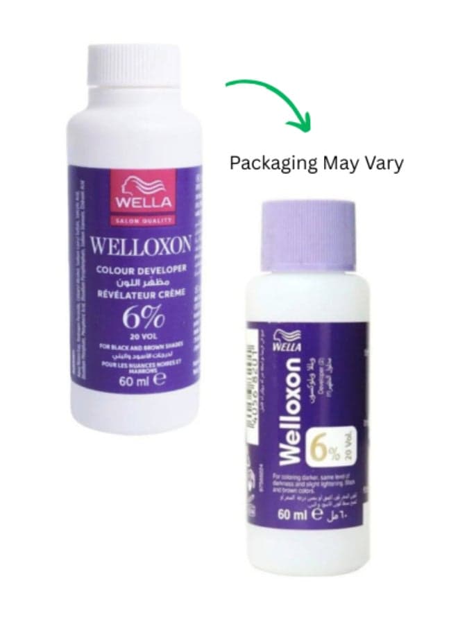 Welloxon Colour Developer 6% White 60ml