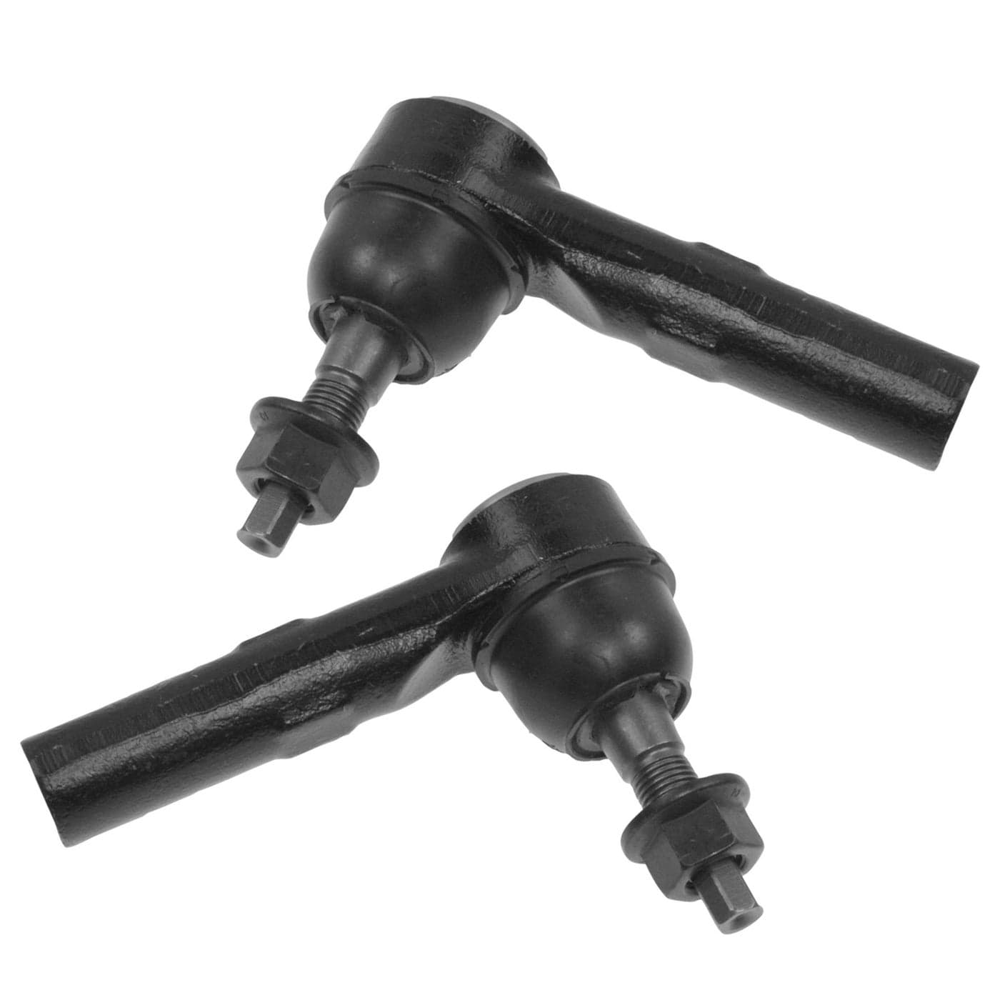TRQ Front Outer Tie Rod Set Compatible with 20062010 Jeep Commander 20052010 Grand Cherokee
