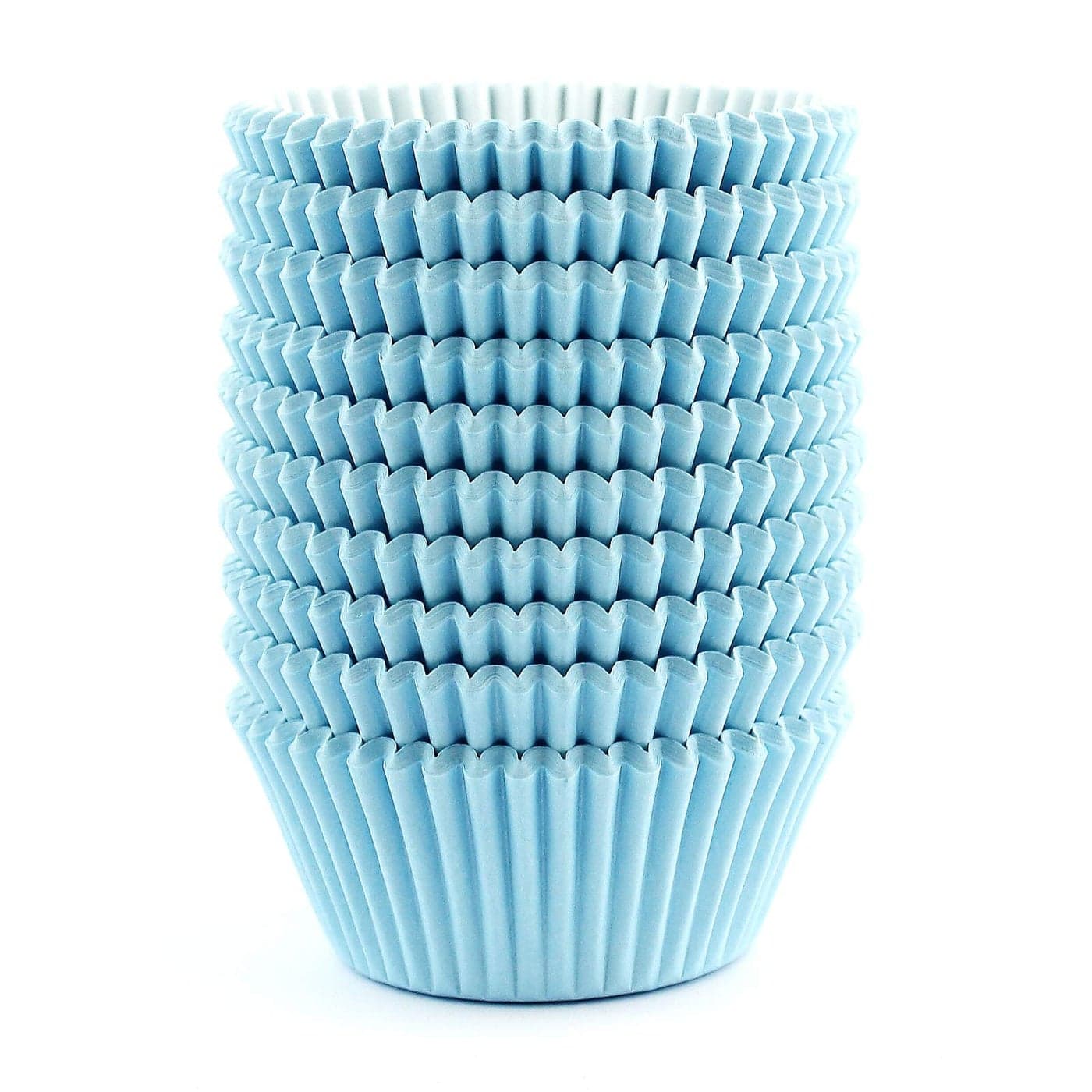 Eoonfirst Standard Size Baking Cups Valentines Day Party Cupcake Liners 200 Pcs Light Blue