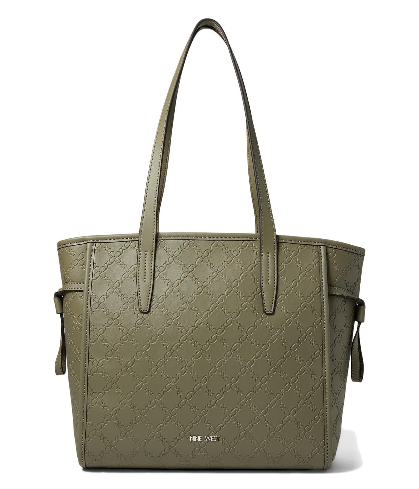 Nine West Womens Kyler Tote Faded Army Medium