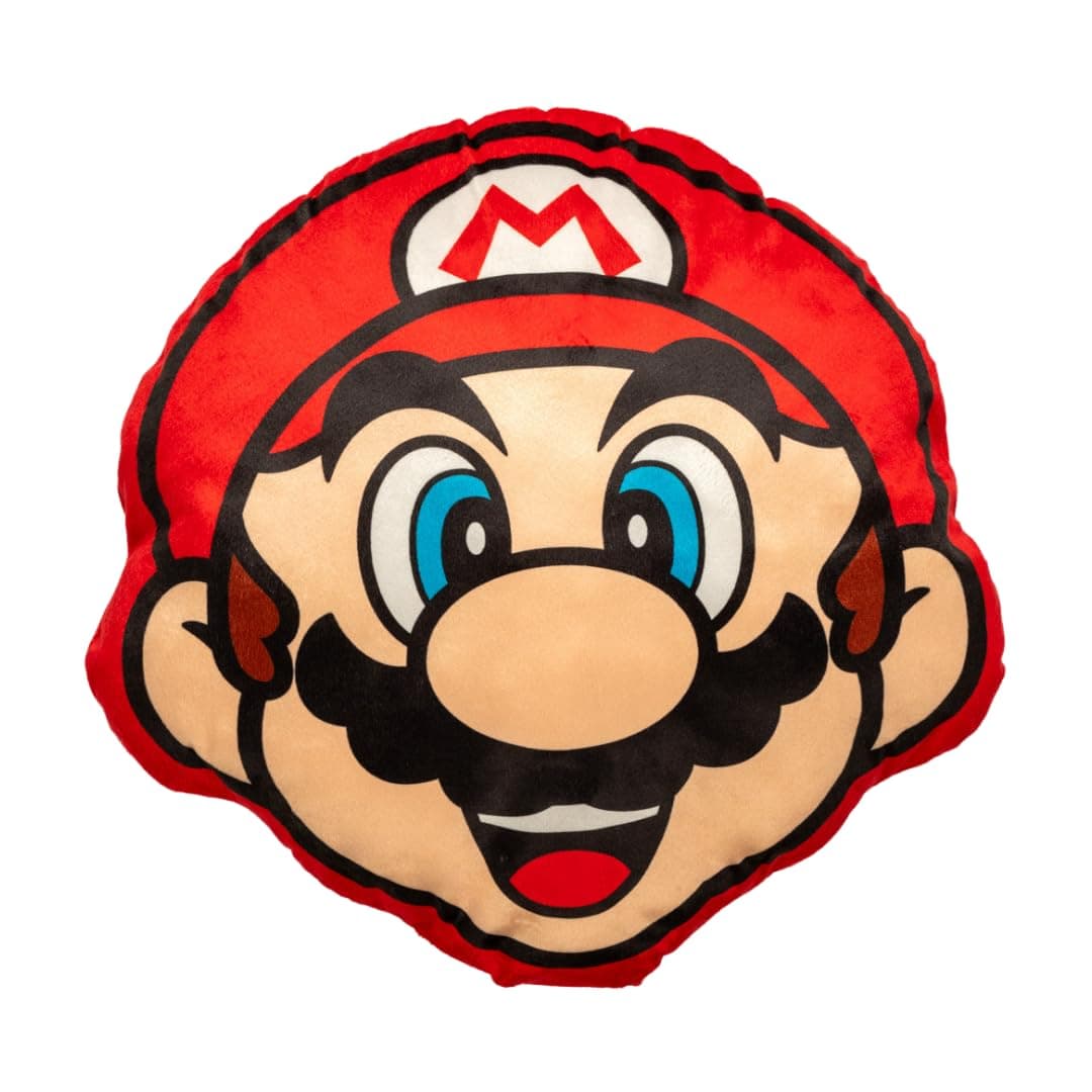 Franco Anime Gaming Bedding Soft Cozy Plush Decorative Pillow One Size Super Mario