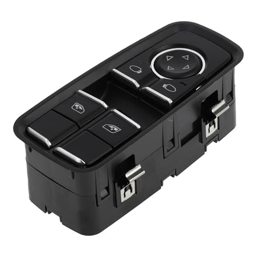 X AUTOHAUX Front Left Driver Side Power Window Switch for Porsche 718 Boxster Cayman Spyder No.99161315102DML Window Control Switch