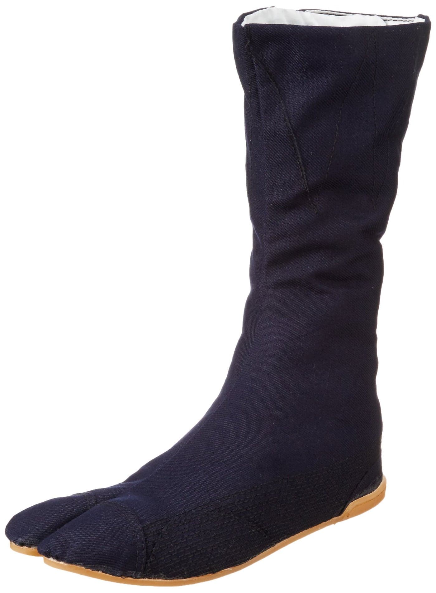 Marugo Tabi Boots Ninja Shoes Jikatabi (Outdoor tabi) MANNEN Nuitsuke (Sewn Rubber Outsole) 12 hock 24.0cm Navy