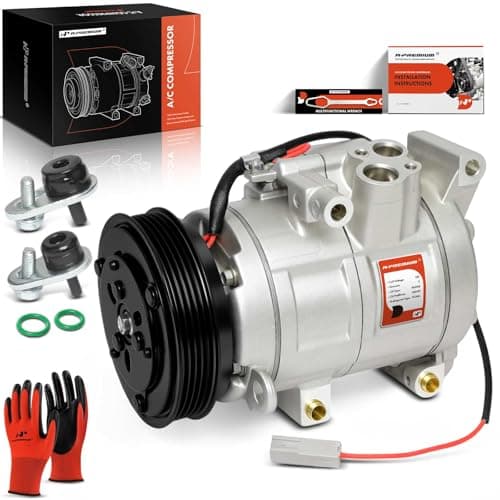 A-Premium Air Conditioner AC Compressor with Clutch Compatible with Mazda 3 2.0L 2010-2013, 3 Sport 2.0L 2010-2013, with HCC-HS18N Compressor, 5 Grooves (Not 6 Grooves)