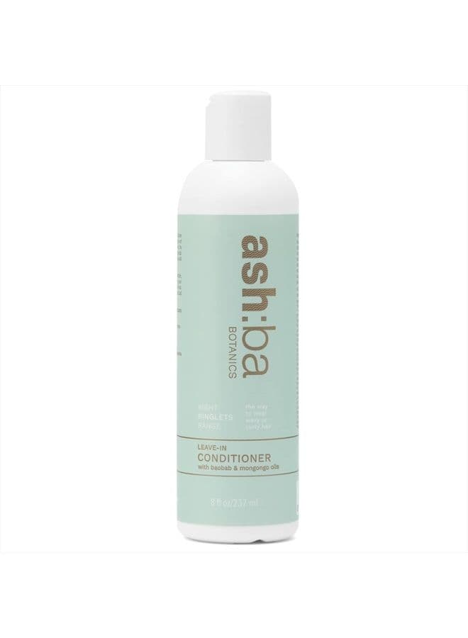 Leave-in Conditioner for Curly & Wavy Hair (237 ml) | Moisturizes, Conditions, Protects Hair, Enhances Shine, Reduces Frizz with Rosemary Extract | For Men & Women | Paraben, Silicone F