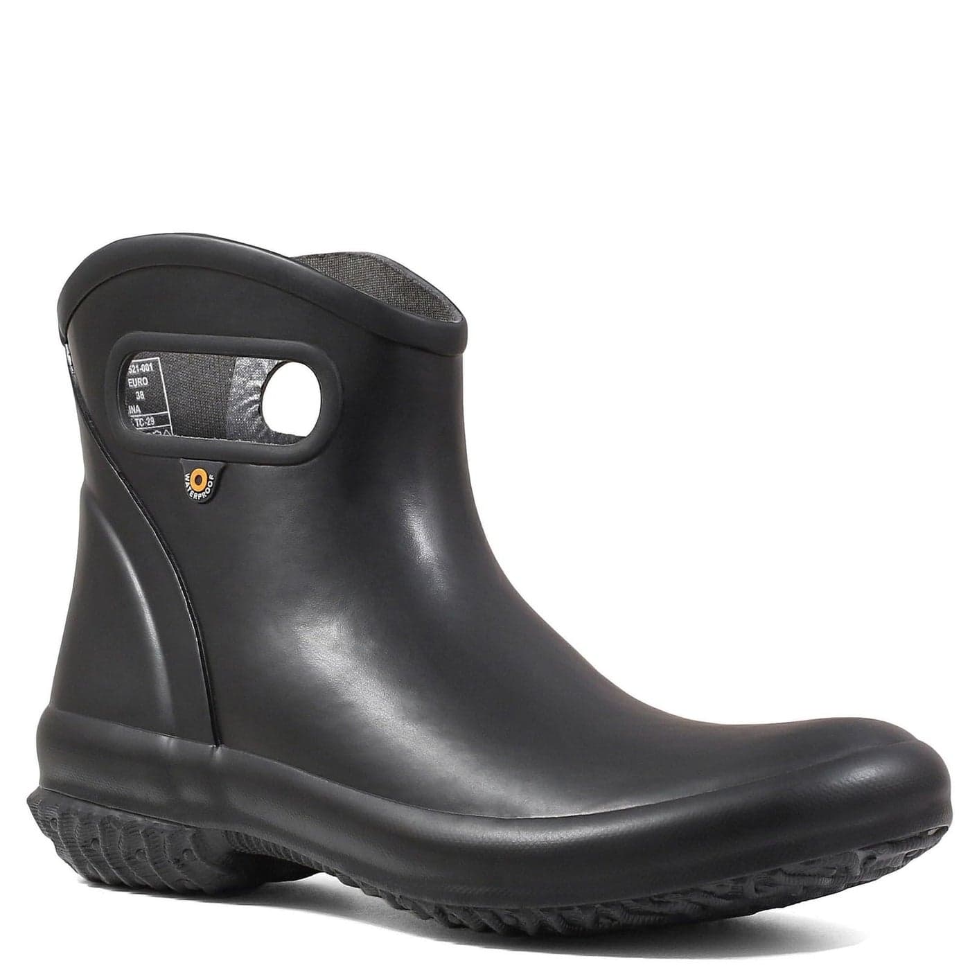 BOGS Patch Ankle Boot Solid Womens Boot 8 BM US Black