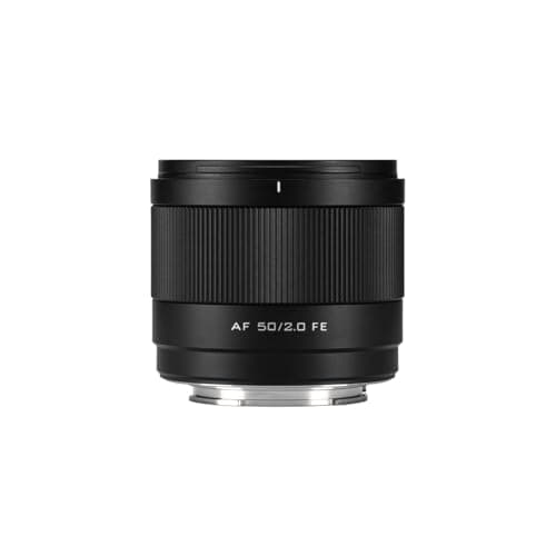 VILTROX 50mm f20 50mm f20 Full Frame Camera Lens Ultra Wide Angle Auto Focus Lens for Sony a7CR a7C a7CII a6700 ZVE100 a6400 a6600 a7III a7IVfor Sony FE