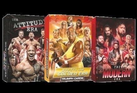 Aamango Trump Cards (Wrestling Collection Card Game (Golden Era + Attitude Era + Modern Era))