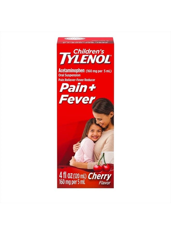 Children's Oral Suspension, Cherry, 4 Fl. Oz