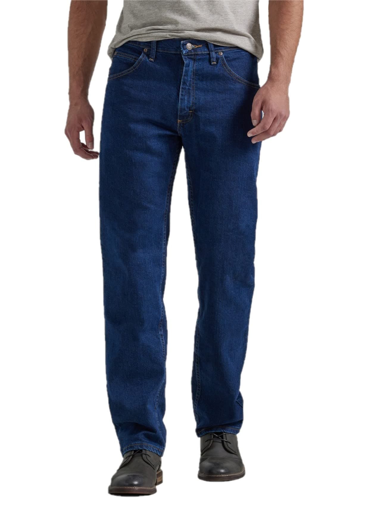 Classic 5Pocket Regular Fit Flex Jean Dark Indigo Flex 38W x 36L
