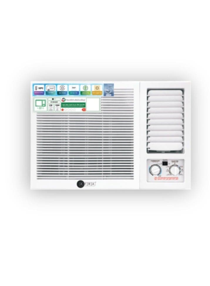 1.5 Ton Window Air Conditioner Cooling Only Rotary R410a T3, 5 Year Compressor Warranty AF-1800WAWT White