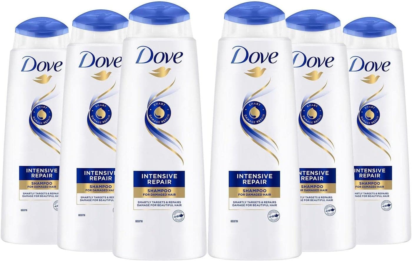 Dove Intensive Repair Shampoo 400 ml Pack of 6