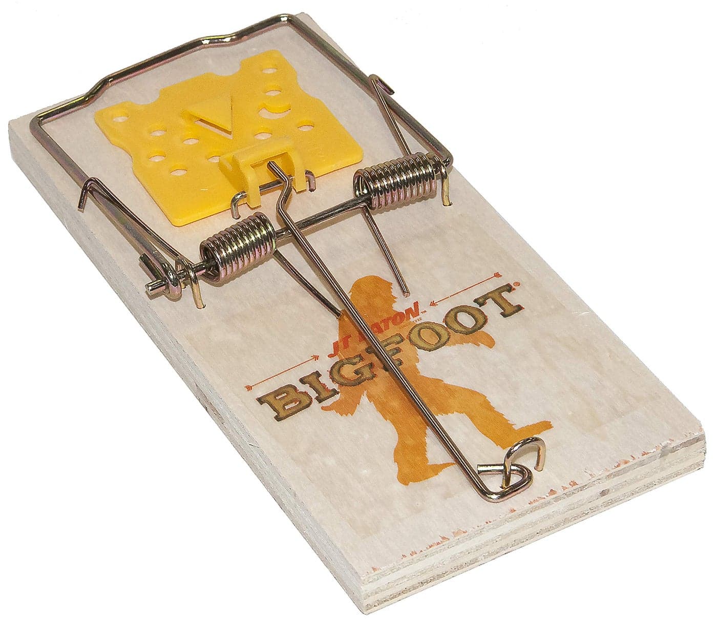 BIGFOOT Rat Size Snap Trap with Expanded Trigger – Heavy-Duty Wooden Rat Trap with Adjustable Sensitivity for Effective Rodent Control