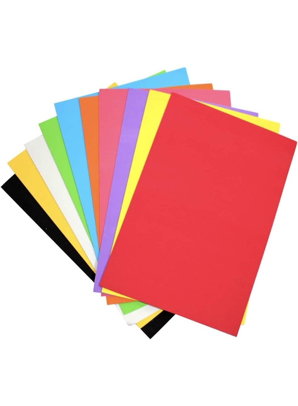 EVA Foam Sheets for craft projects and art (A4,2mm, 10 Pieces)