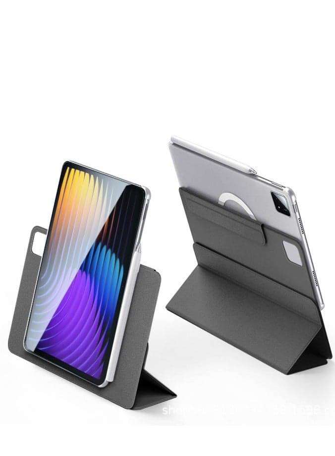 Case Compatible with Xiaomi Pad 7 11.2 inch 2024 【Supports Pencil】, Hybrid Detachable Magnetic Tri-fold Stand Cover, Matte Back, Auto Wake/Sleep