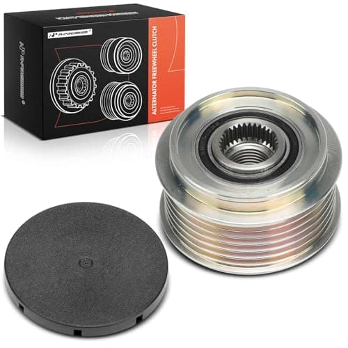A-Premium Alternator Freewheel Clutch Pulley, 6 Grooves, Compatible with Hyundai Sonata 2009-2014, Tucson 2010-2013 & Kia Optima/Forte 2010-2013, Sportage 2011-2013, Rondo 2007-2010, 2.0L 2.4L, CW