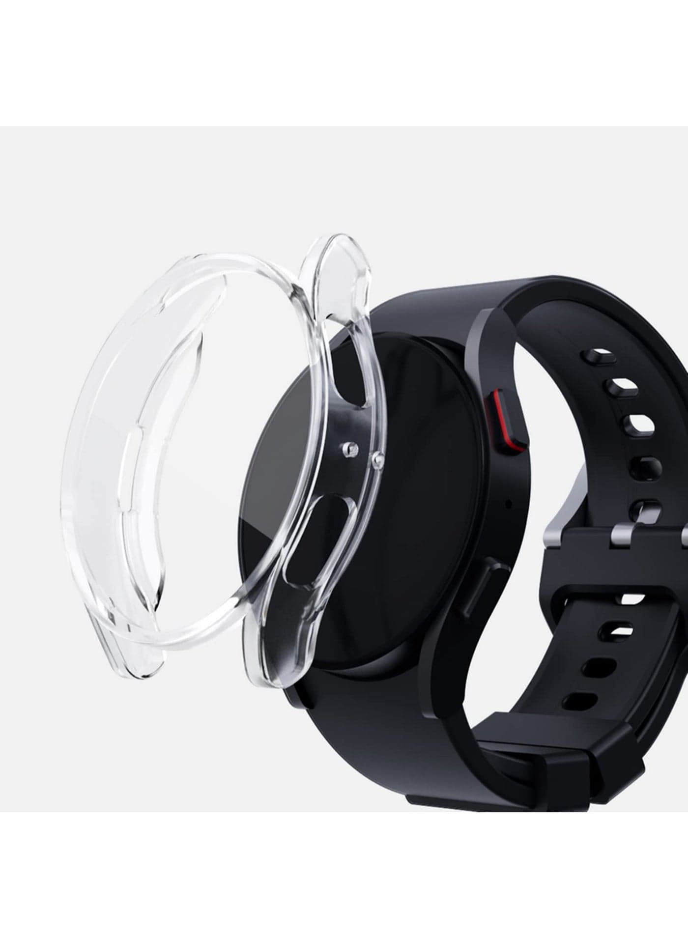 2pack TPU Case Cover for Samsung Galaxy Watch 5 40mm watch5 Protector Shell Plating All Inclusive Silicone Screen Protection Frame 40mm