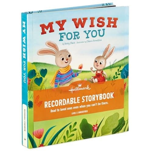 Hallmark Recordable Book for Children My Wish for You Easter Basket Stuffers