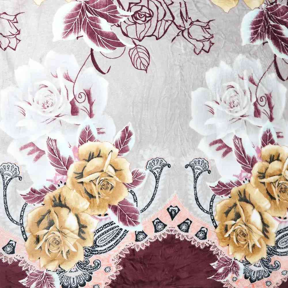 Super Soft Flannel Blanket for all Season, Art No.09 - King Size- 200 X 240cm