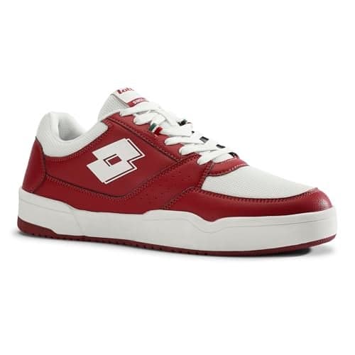 Lotto Men Hoop Star Urbano Red Sneakers