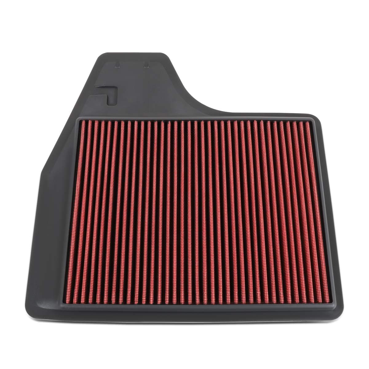 DNA Motoring AFPN214RD Clean Air Washable Drop In Panel Air Filter Enhance Engine Performance Power Acceleration Improve Compatible with 20132018 Nissan Altima 25L L4 Gas