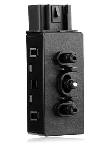 A-NAFTULY 6 Way Power Seat Switch Replacement for 2007-2013 GMC Sierra Yukon Chevy Silverado Tahoe Cruze Traverse Suburban HHR Impala & More, Front Left Driver Power Seat Adjustment Switch, 12451495