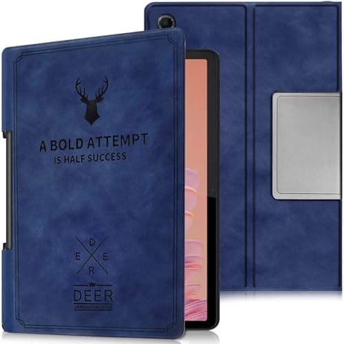 Robustrion Cover Case for Lenovo Tab Plus 11.5 inch Cover, Deer Pattern Cover Case for Lenovo Tab Plus 11.5 inch - Blue