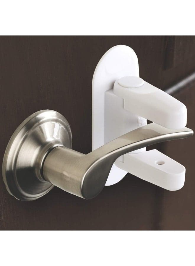 Tuut Door Lever Lock (2 Pack) Child Proof Doors & Handles 3M Adhesive - Child Safety