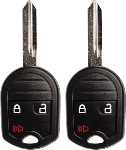 MechanMagic Key Fob Replacement Fits for CWTWB1U793 Ford F-150 2004-2014 F-250 F-350 F-450 Flex 2009-2017 Explorer 2001-2015 Escape Ranger Fusion Econoline Mercury Keyless Entry Remote Control 2 Sets