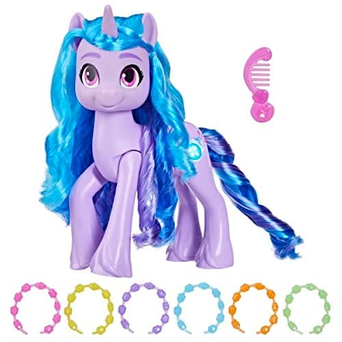 My Little Pony Toys Make Your Mark Izzy Moonbow See Your Sparkle with Sounds Music and Lights