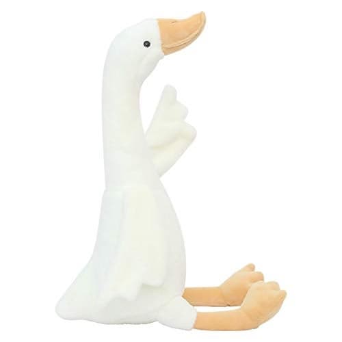CHELEI2019 15.7" Swan Stuffed Animal,Goose Plush White Stuffed Animal Toy Gifts for Kids