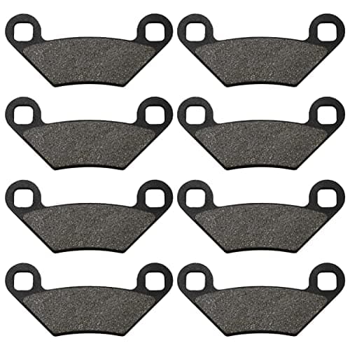 SOLLON Front and Rear Brake Pads for Polaris Sportsman 850 XP Sportsman 550 XP X2 Touring EPS 2009-2018 Sportsman 500 XP Forest 2009-2014 Sportsman 800 Forest 850 1000 Scrambler 850 1000 XP Touring