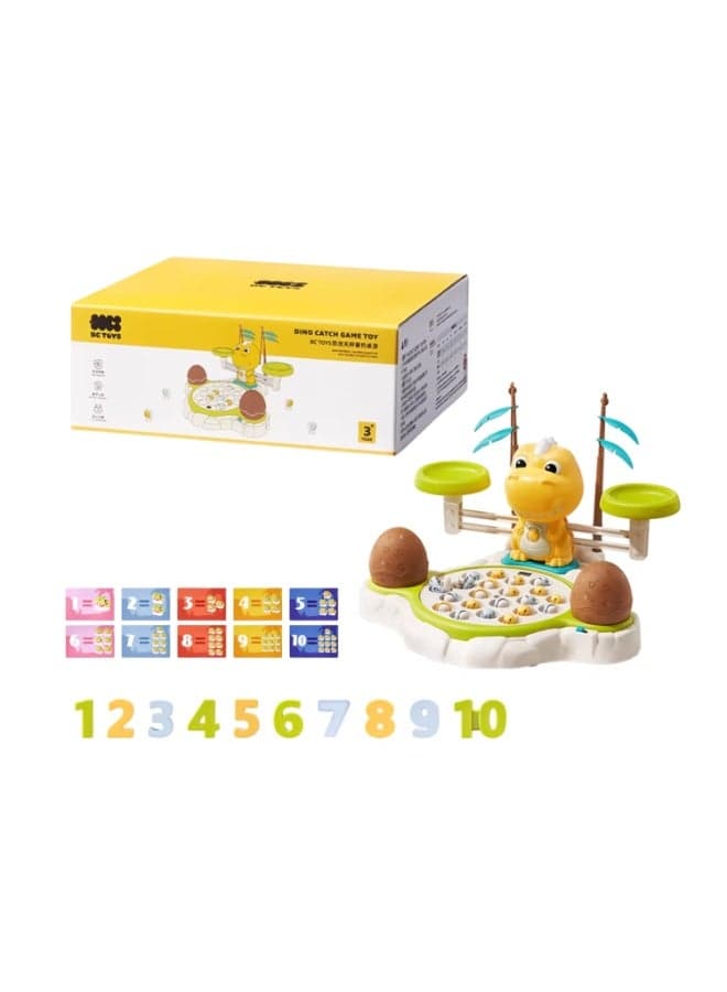 Babycare - Dinosaur Catch Game - Multicolor