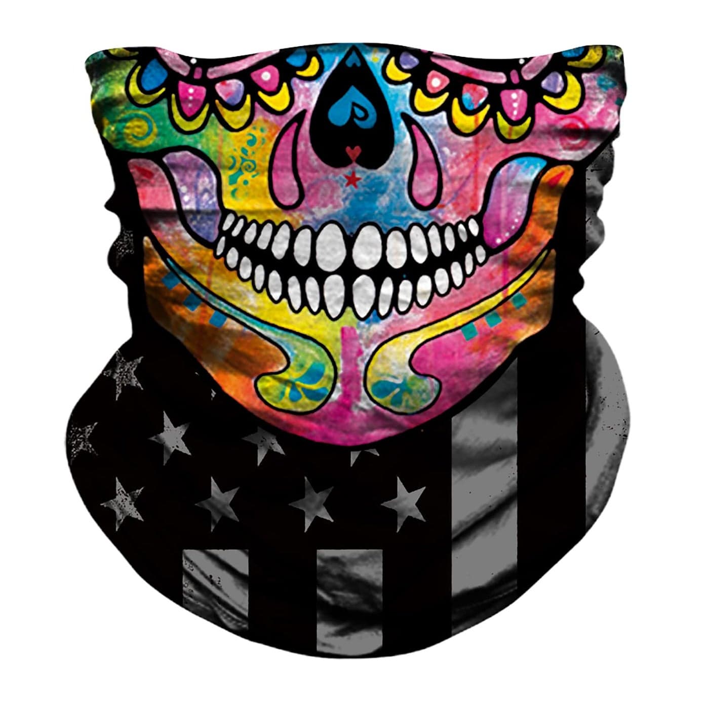 JOEYOUNG 3D Face Sun Mask, Neck Gaiter, Headwear, Magic Scarf, Balaclava, Bandana, Face Mask, Hunting, Running, Motorcycle