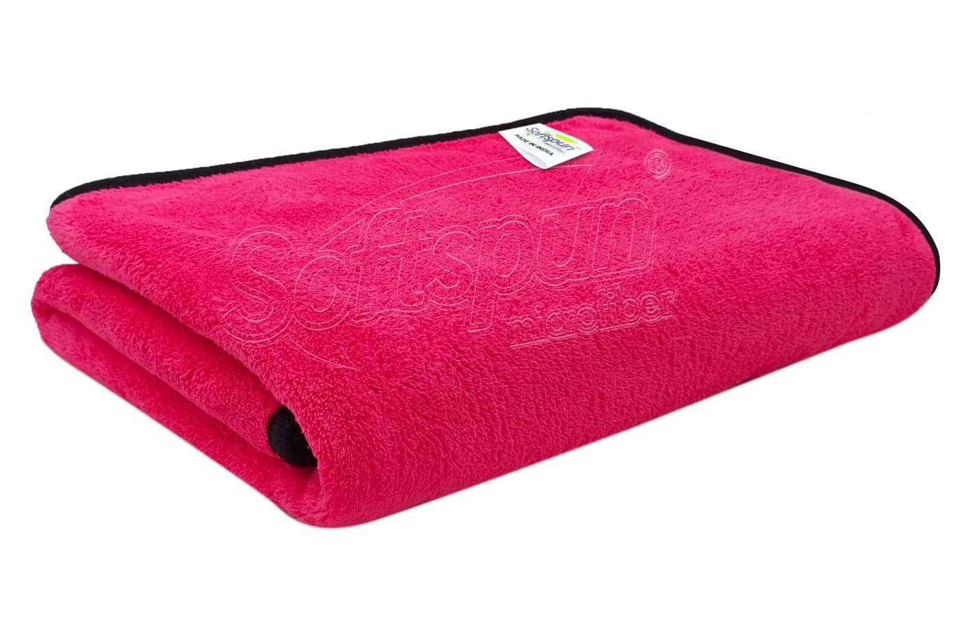 SOFTSPUN Microfiber Bath Towel 1 pc Pink! Ultra Absorbent Super Soft & Comfortable Quick Drying for Men & Women Daily Use Extra Large Size Unisex.