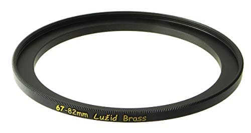 LUŽID X2 Brass 67mm to 82mm Step Up Filter Ring Adapter 67 82 Luzid