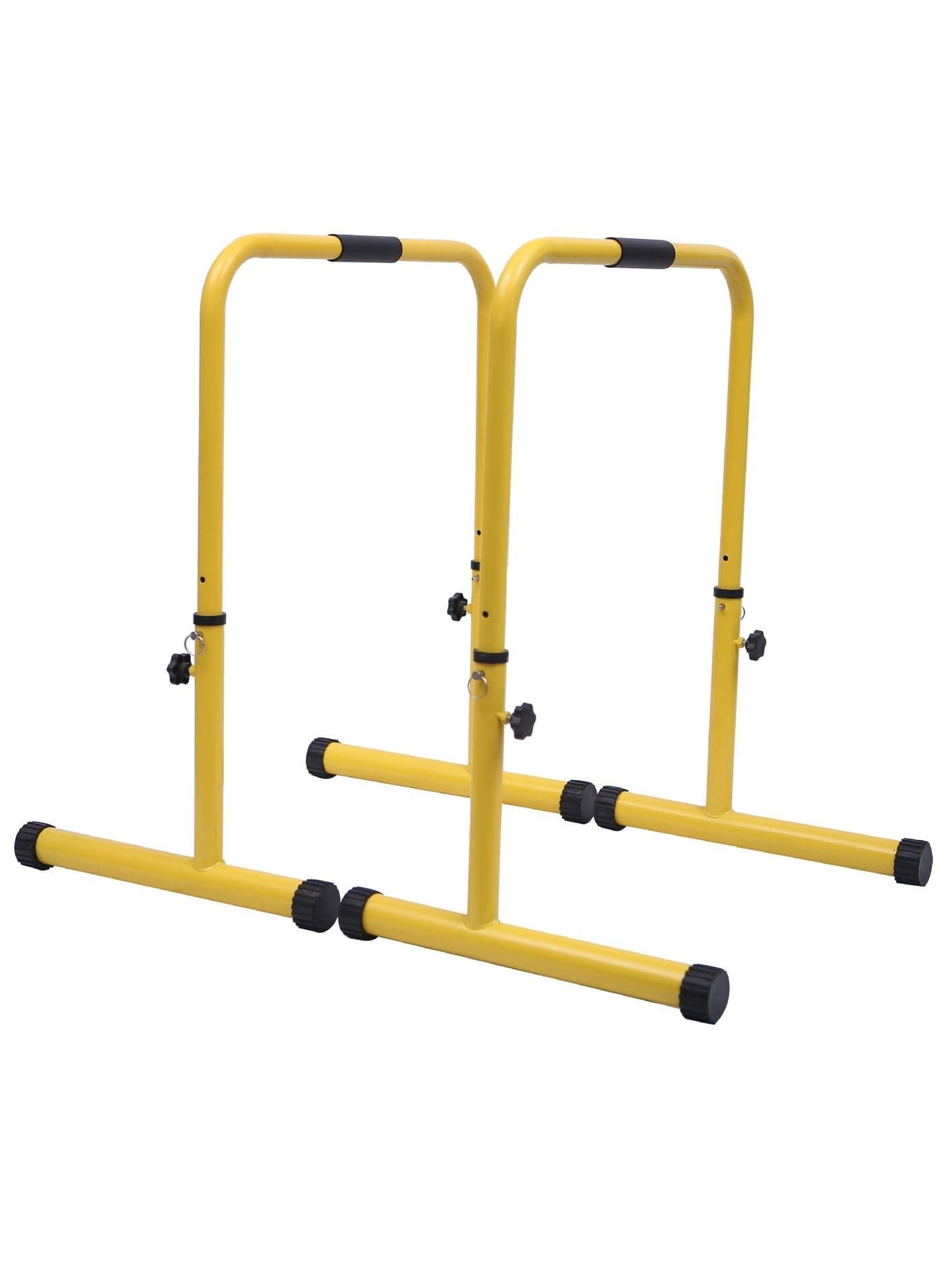 Heavy Duty Adjustable Height Portable Multi-Function Dip Stand Fitness Bar With Safety Connector for Home Training Bar Exercise, maximum user weight 200kg