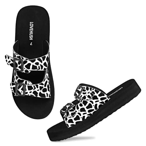 LOVEHUSH Doctor Slipper for Women | Orthopedic, Diabetic, Pregnancy | Soft Doctor Anti-Skid Slipper for Women |Slides, Flip-Flops, Slippers, Chappals | For Ladies and Girls SL15-WHITE-7