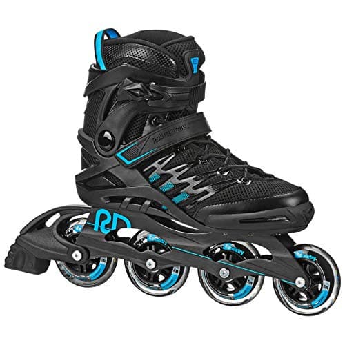Roller Derby Aerio Q84 Mens Inline Skates BlackBlue Size 10