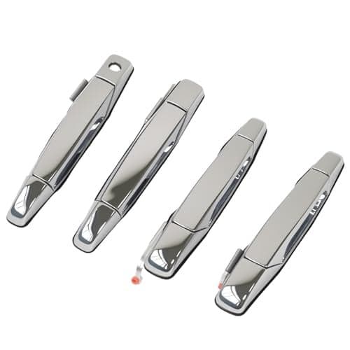 Exterior Door Handle Compatible with Chevrolet Silverado Suburban 1500 2500 3500 Chevy Avalanche Tahoe 2007 2008 2009 2010 2011 2012 2013 2014 GMC Sierra Yukon XL Cadillac Escalade 22738721 84053434