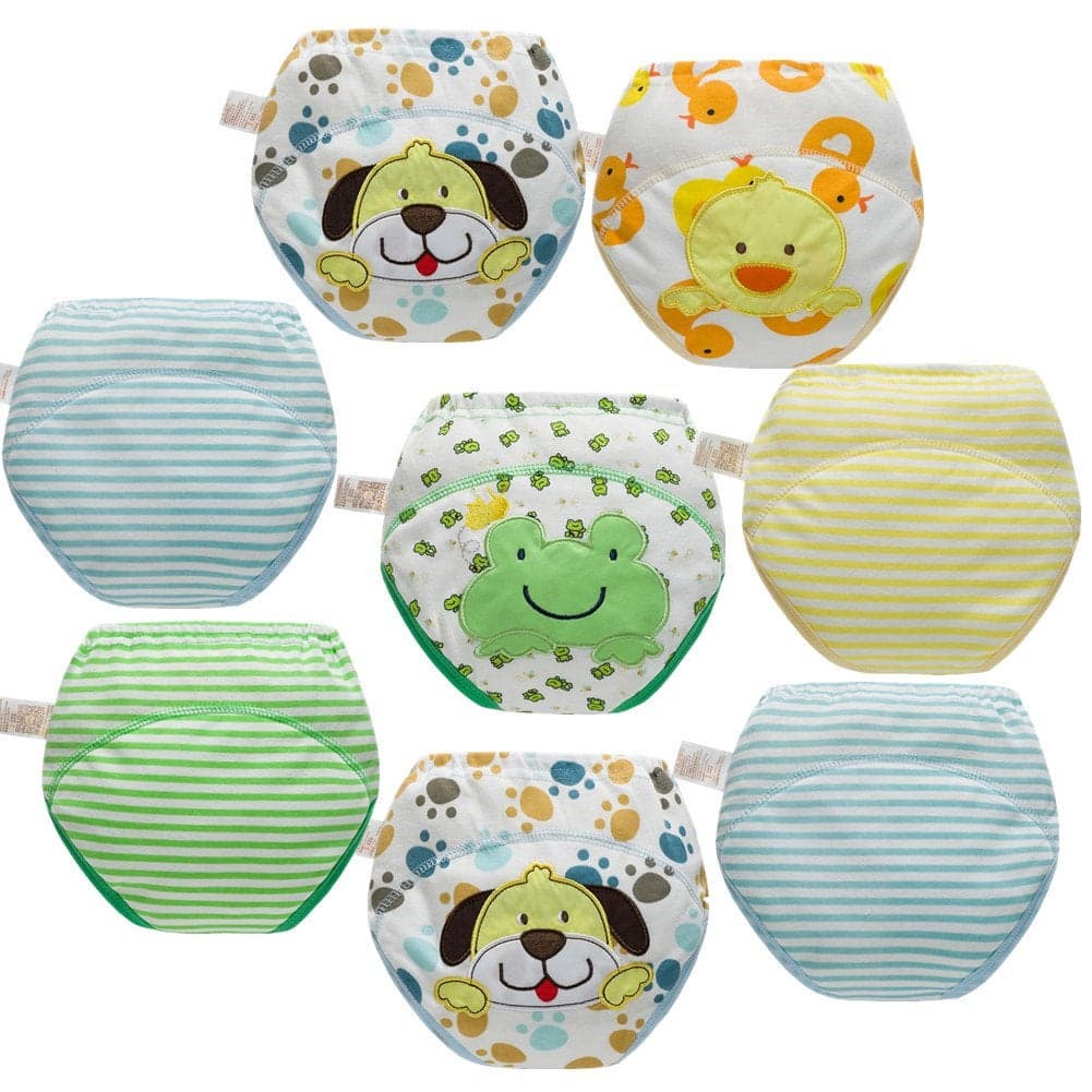 Skhls Baby Toddler Thick Absorbent Potty Training Pants Underwear 2T 8pcs Boys