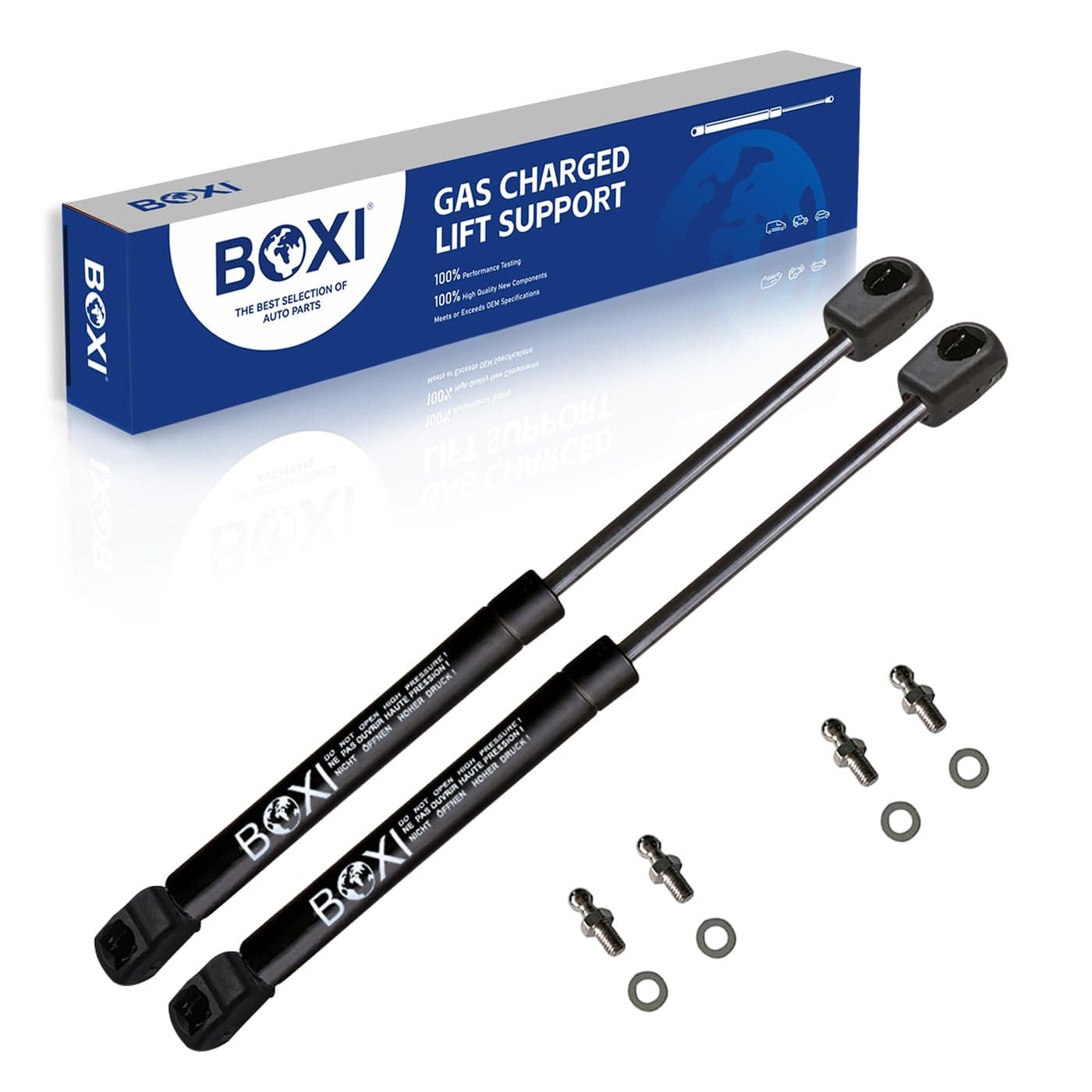 BOXI 2pcs Front Hood Lift Supports Gas Struts Shocks Springs Fit for Lexus GS300 19982005 GS400 19982000 GS430 20012005 Hood Replace 4536 5344039175
