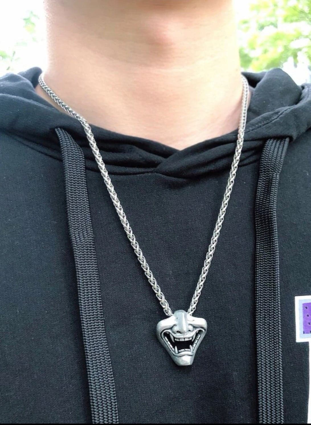 Silver Stainless Steel Necklace For Men Size 60cm