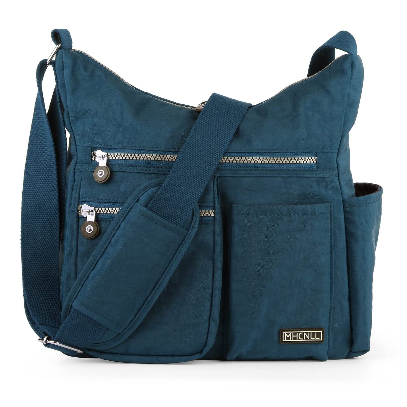 MHCNLL Crossbody Bag with Anti Theft RFID Pocket - Women Lightweight Water-Resistant Purse (Navy blue)