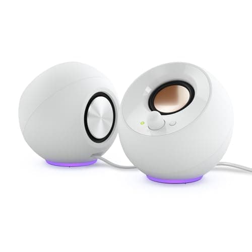 Creative Labs Pebble SE Minimalist 20 Channel Computer Speakers White