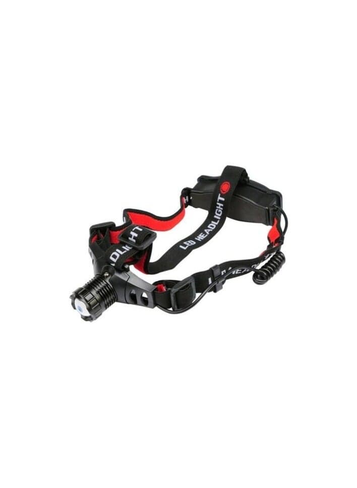 LED Head Lamp Black/Red 75x 30 x25centimeter